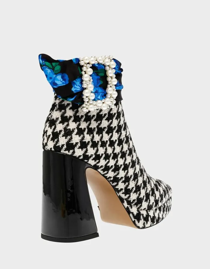 Betsey Johnson Women IDRIS BLACKWHITE Black White