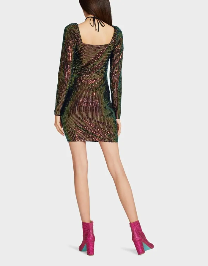 Betsey Johnson Women KASEY MINI DRESS MULTI Multi