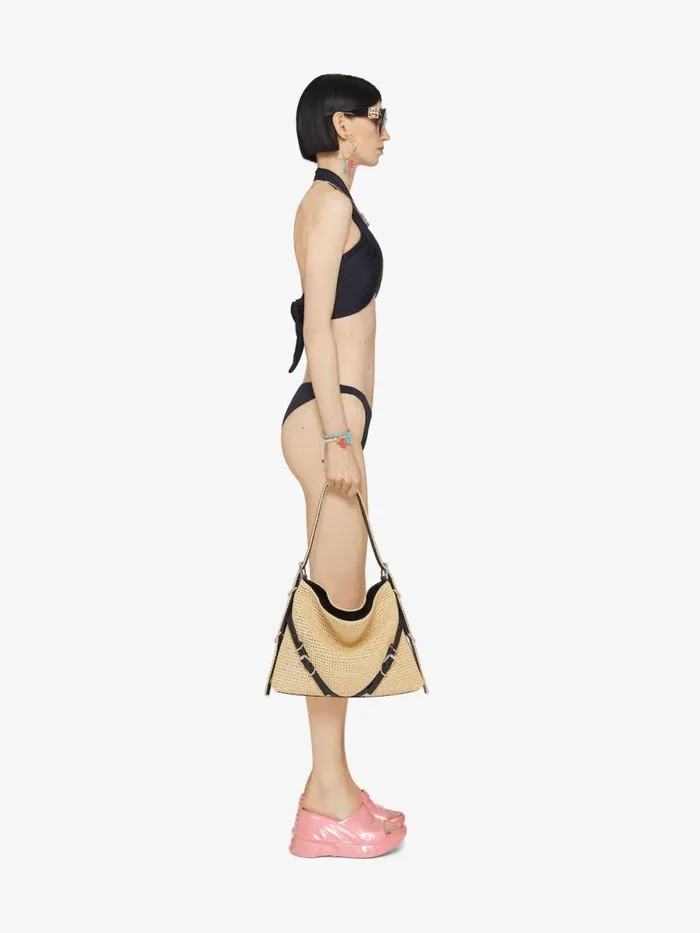 Bikini Top With 4g Detail Black Women Givenchy Swimwear