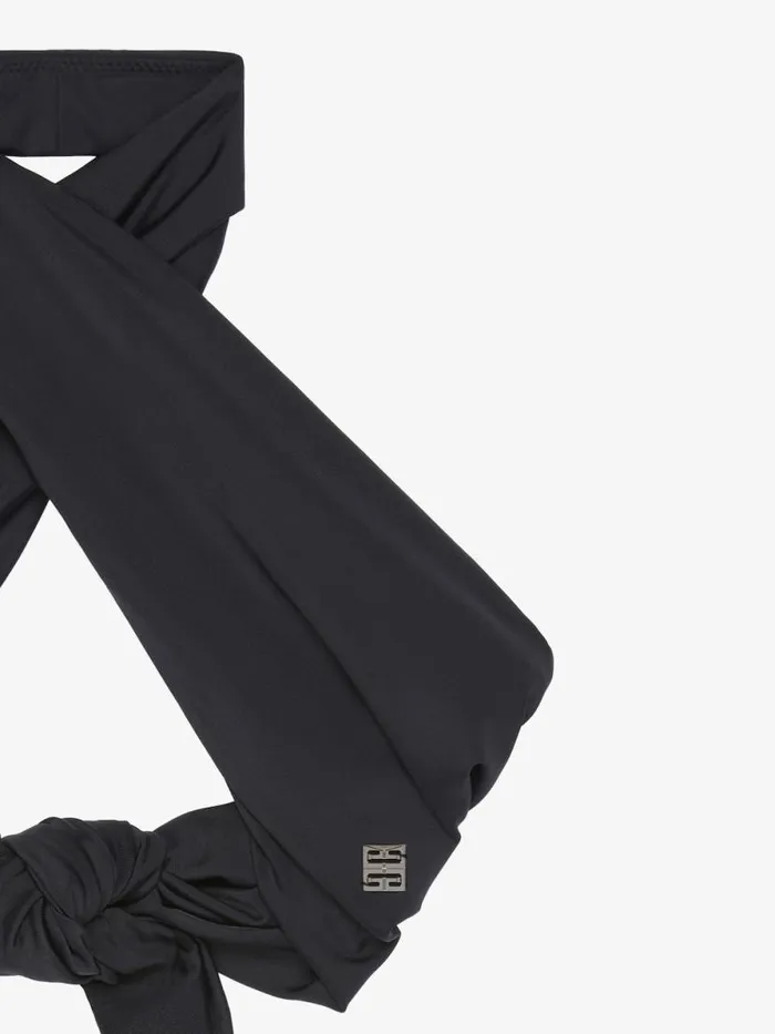 Bikini Top With 4g Detail Black Women Givenchy Swimwear