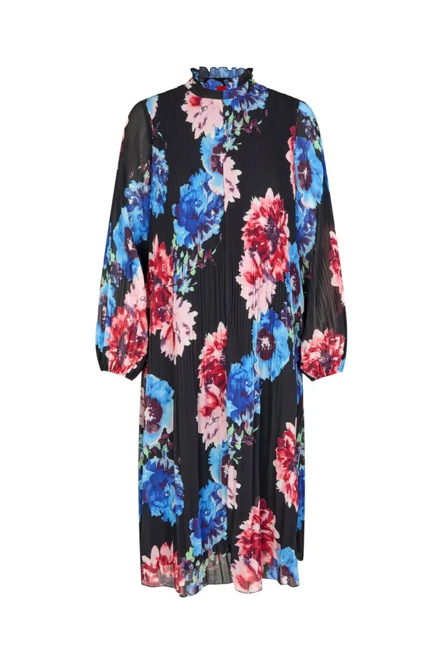 Bina Dress 8211 Black Blossom Women Cras Dresses