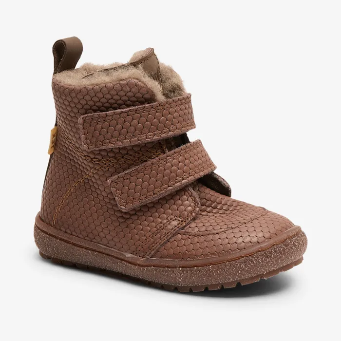 bisgaardshoes Boots KIDS storm tex violet waves Brown