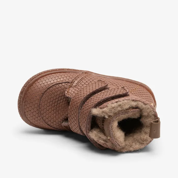 bisgaardshoes Boots KIDS storm tex violet waves Brown