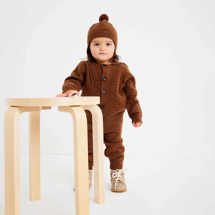 bisgaardshoes Boots KIDS tine bambi fur Brown
