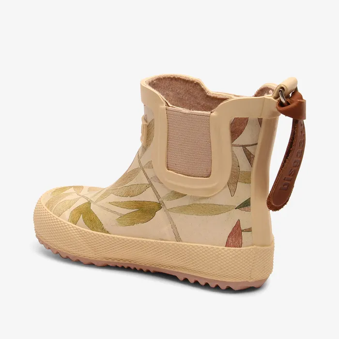 bisgaardshoes Rubber boots BABY baby rubber beige leaves Beige