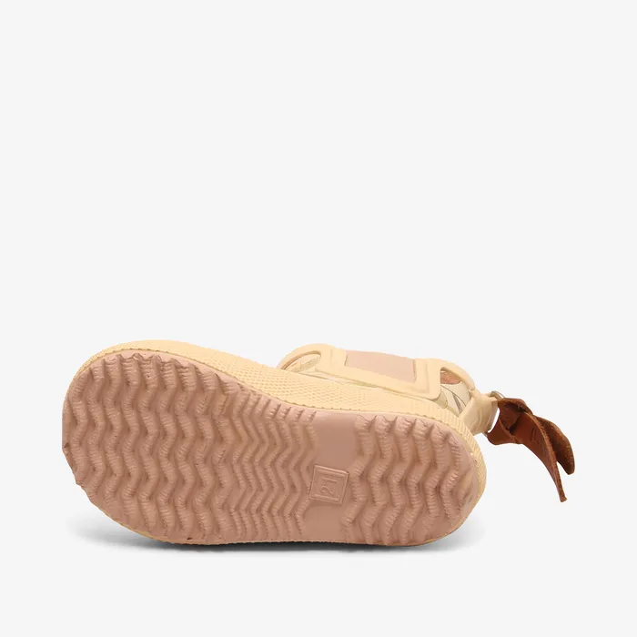 bisgaardshoes Rubber boots BABY baby rubber beige leaves Beige