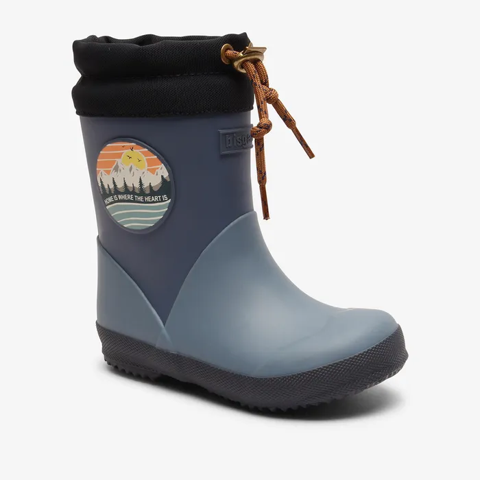 bisgaardshoes thermo II blue Blue KIDS Rubber boots