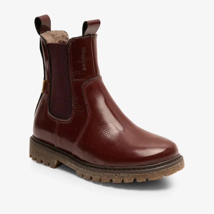 bisgaardshoes Winter boots KIDS neel tex bordeaux polido Red