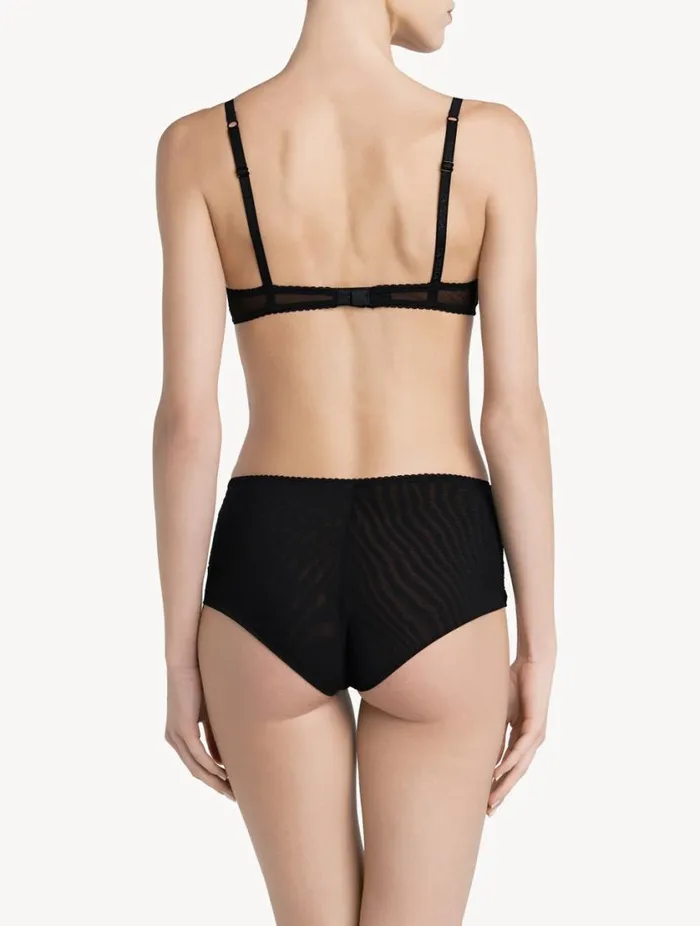 Black Lace Highwaisted Brief Lingerie La Perla Highwaist