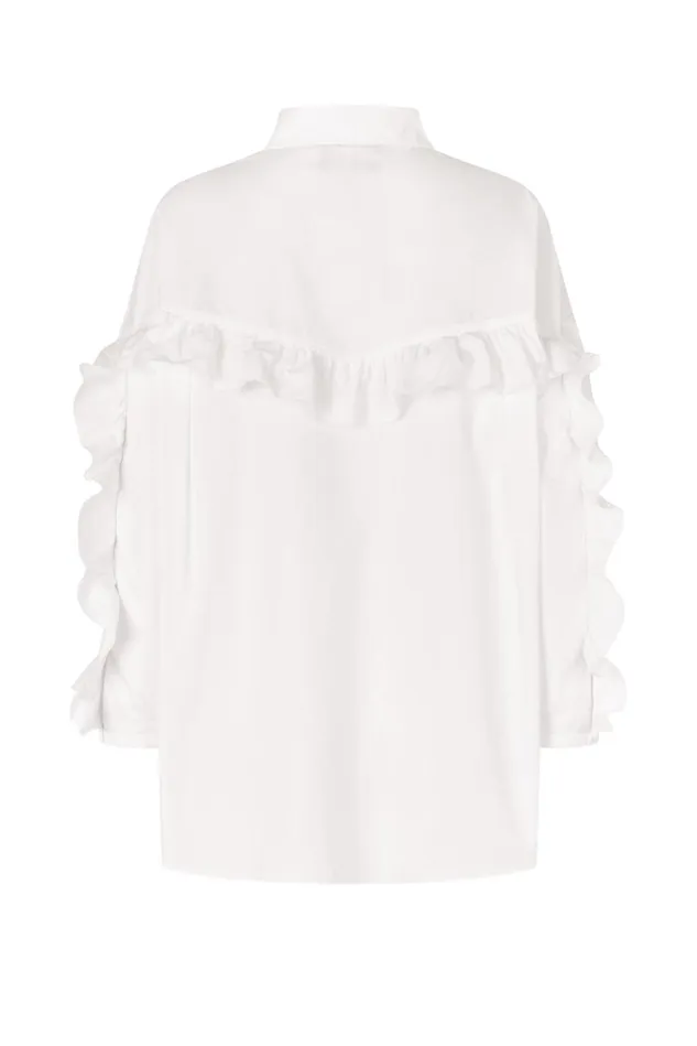 Blooming Shirt 8211 White Women Cras Shirts
