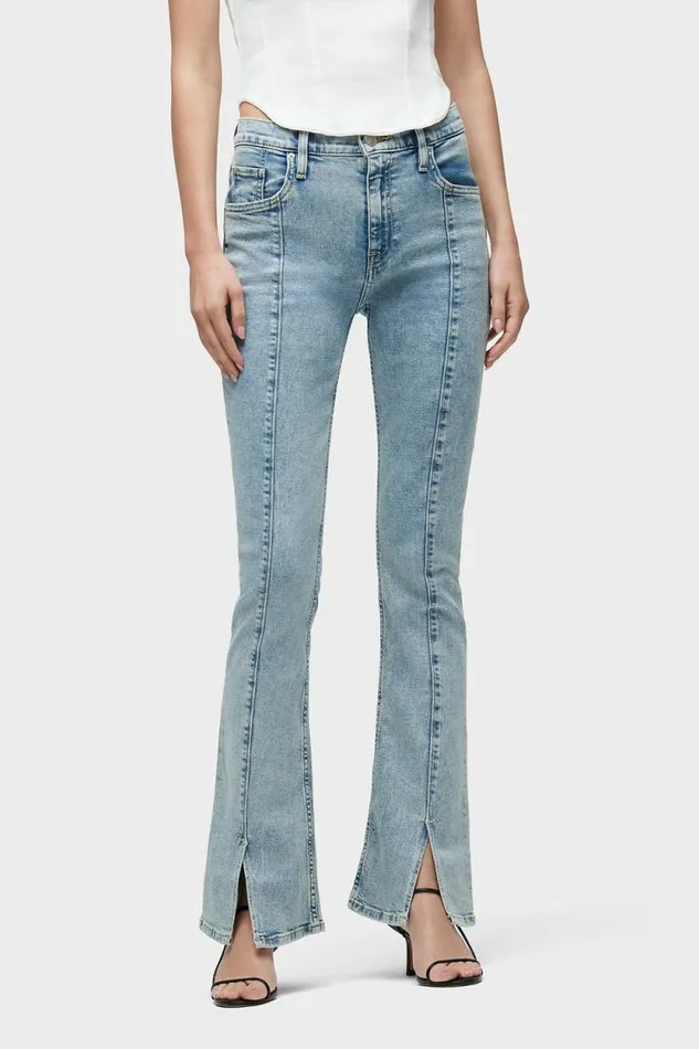 Bootcut Women Hudson Jeans Barbara HighRise Baby Bootcut Jean W Slit Hem Caliber Bootcut Women Hudson Jeans Barbara HighRise Baby Bootcut Jean W Slit Hem Caliber