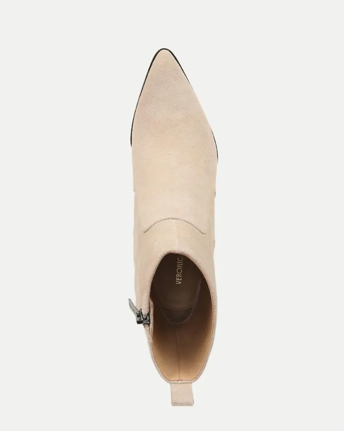 Boots and Booties Shop Veronica Beard Logan Suede Bootie Hazelwood
