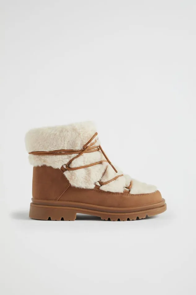 Boots Girl Seed Heritage Fur Trapper Boot Multi