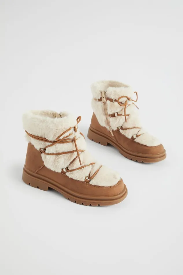 Boots Girl Seed Heritage Fur Trapper Boot Multi