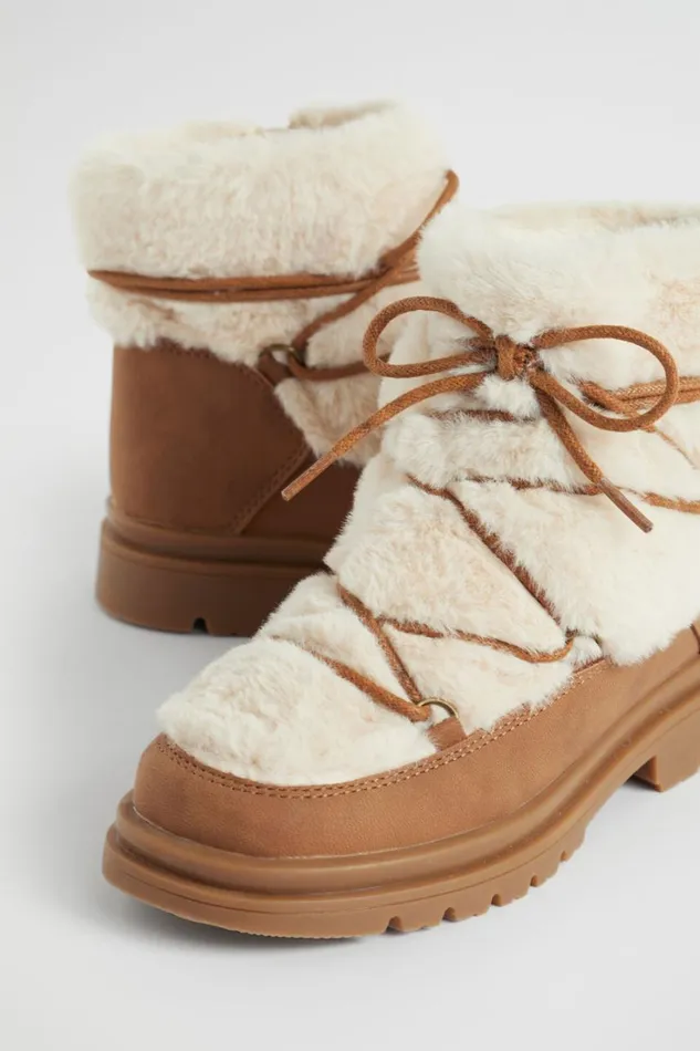 Boots Girl Seed Heritage Fur Trapper Boot Multi