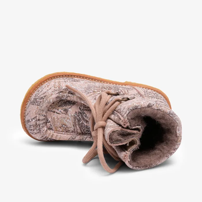 Boots KIDS bisgaardshoes flor l tex rose snow Rose