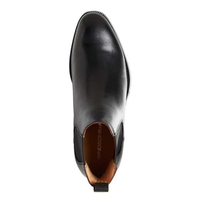 Boots Men Windsor Smith STOCKMAN BLACK LEATHER BOOTS Boots Men Windsor Smith STOCKMAN BLACK LEATHER BOOTS
