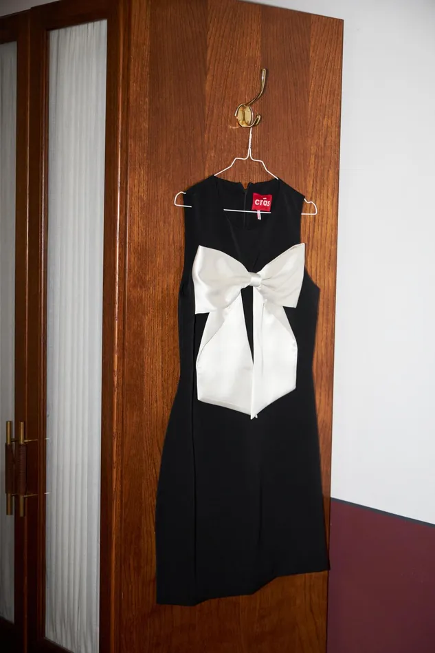 Bow Dress 8211 Black Women Cras Dresses