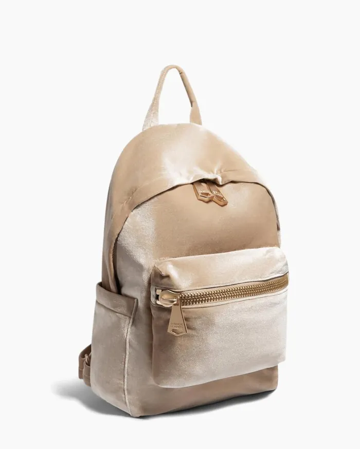 Boyfriend Backpack Oat Velvet Women Aimee Kestenberg Backpacks