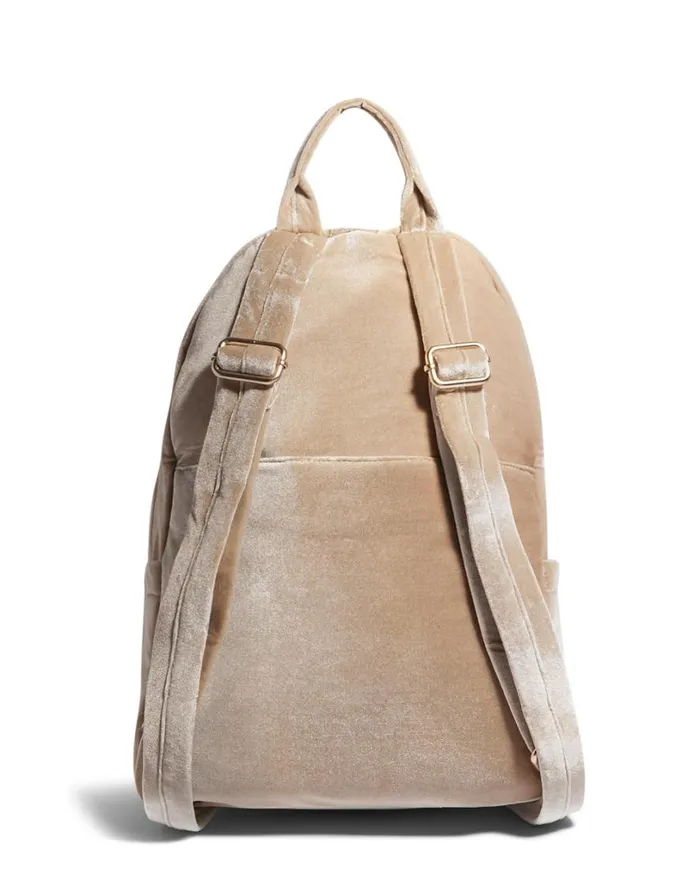 Boyfriend Backpack Oat Velvet Women Aimee Kestenberg Backpacks