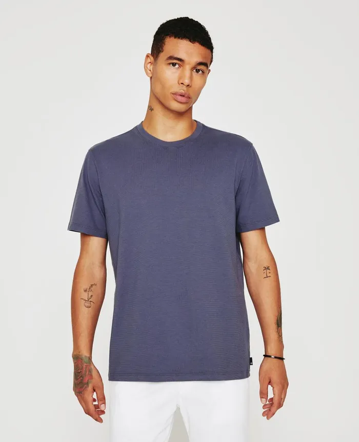 Bryce Crew Bohemian Blue Men AG Jeans Tees
