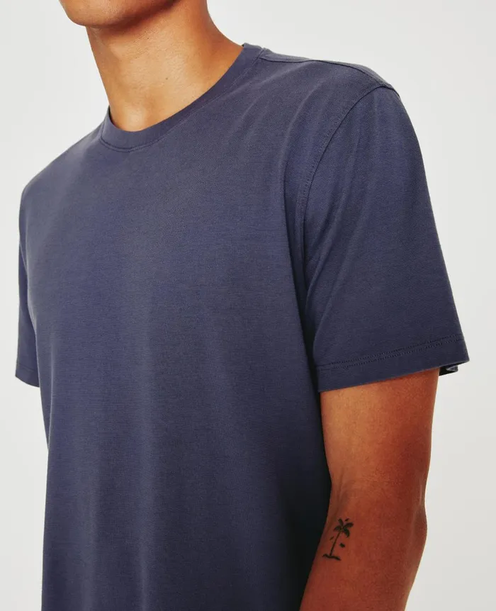 Bryce Crew Bohemian Blue Men AG Jeans Tees Bryce Crew Bohemian Blue Men AG Jeans Tees