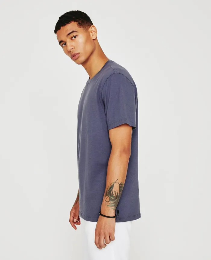 Bryce Crew Bohemian Blue Men AG Jeans Tees Bryce Crew Bohemian Blue Men AG Jeans Tees
