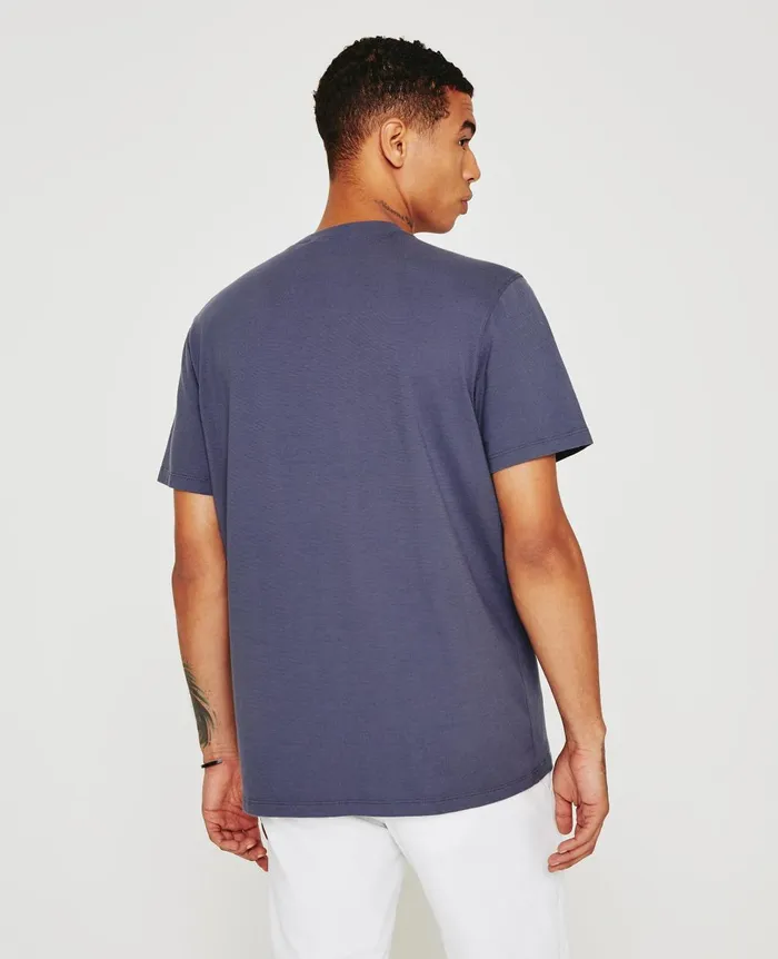 Bryce Crew Bohemian Blue Men AG Jeans Tees Bryce Crew Bohemian Blue Men AG Jeans Tees