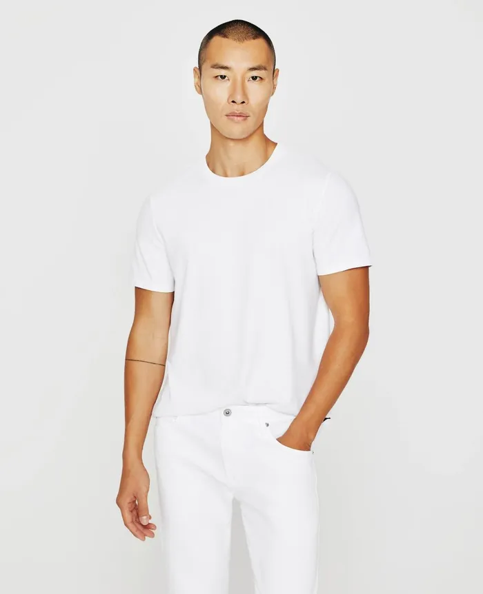 Bryce Crew Pack Essential True White Men AG Jeans Tees Bryce Crew Pack Essential True White Men AG Jeans Tees