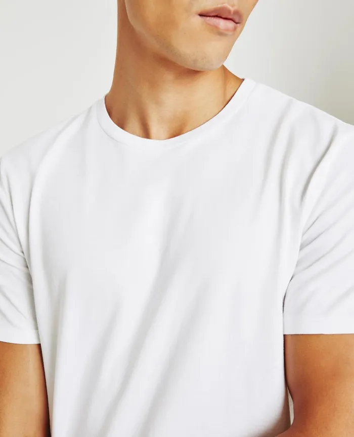 Bryce Crew Pack Essential True White Men AG Jeans Tees Bryce Crew Pack Essential True White Men AG Jeans Tees