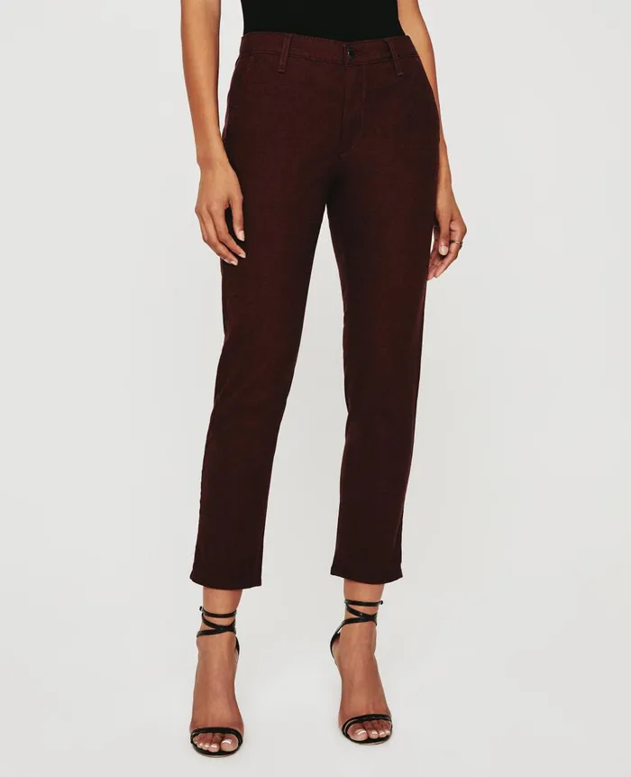 Caden Dark Sangria Women AG Jeans Pants Caden Dark Sangria Women AG Jeans Pants