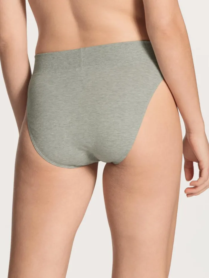 CALIDA Bottoms Women Brief High Waist Stein Meliert