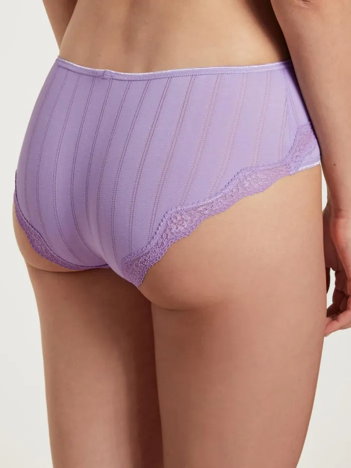 CALIDA Bottoms Women Shorty Regular Cut Digital Lavender