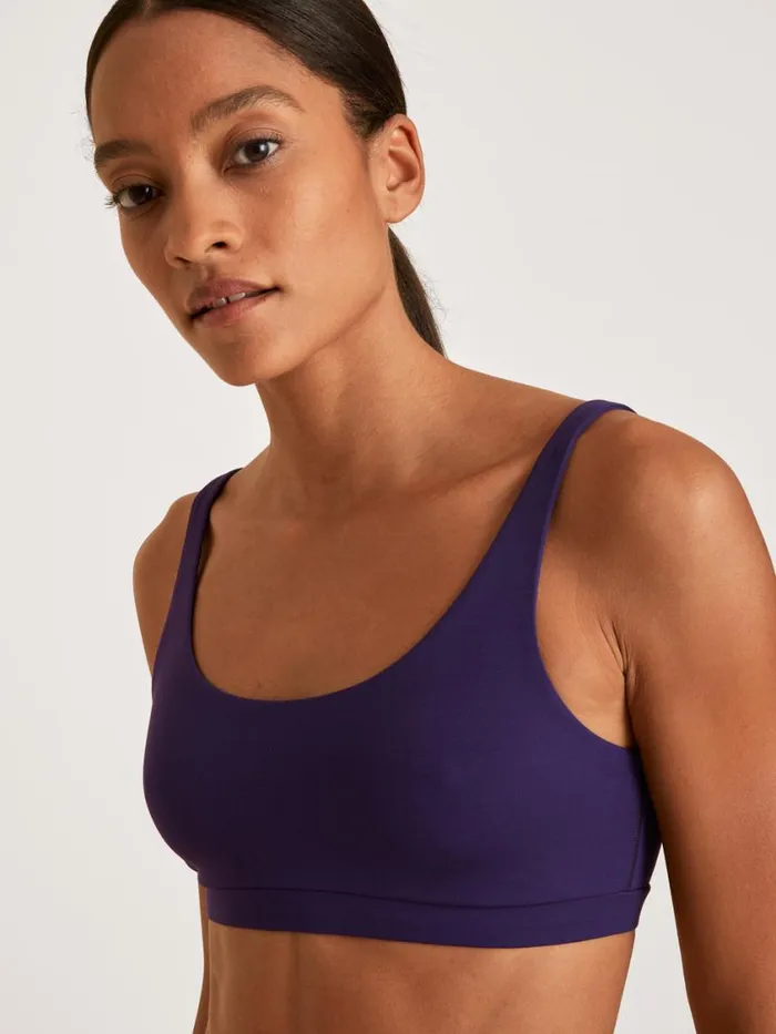 CALIDA Functional Underwear Women Bustier Cradle To Cradle Certified Parachute Purple