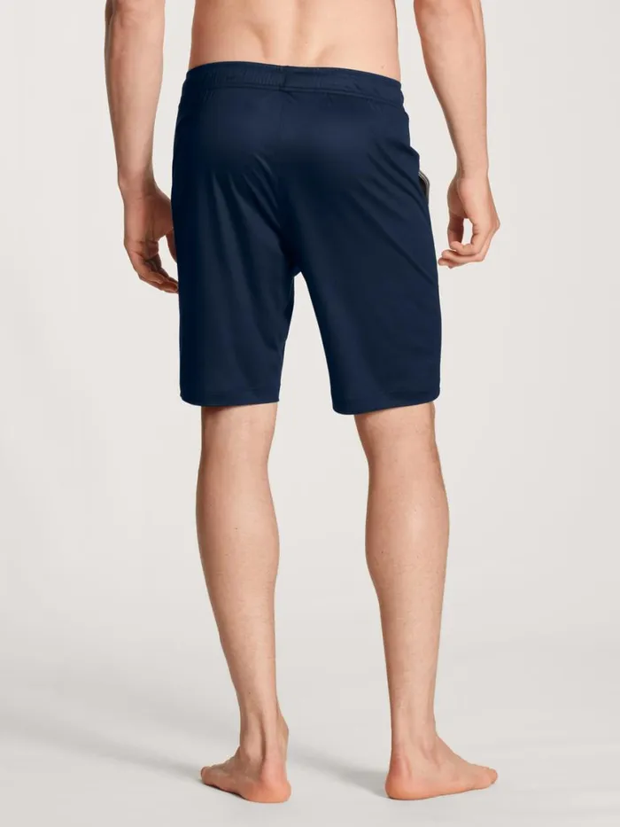 CALIDA Pyjama Pants Men Bermudas Cradle To Cradle Certified Saphir Blue