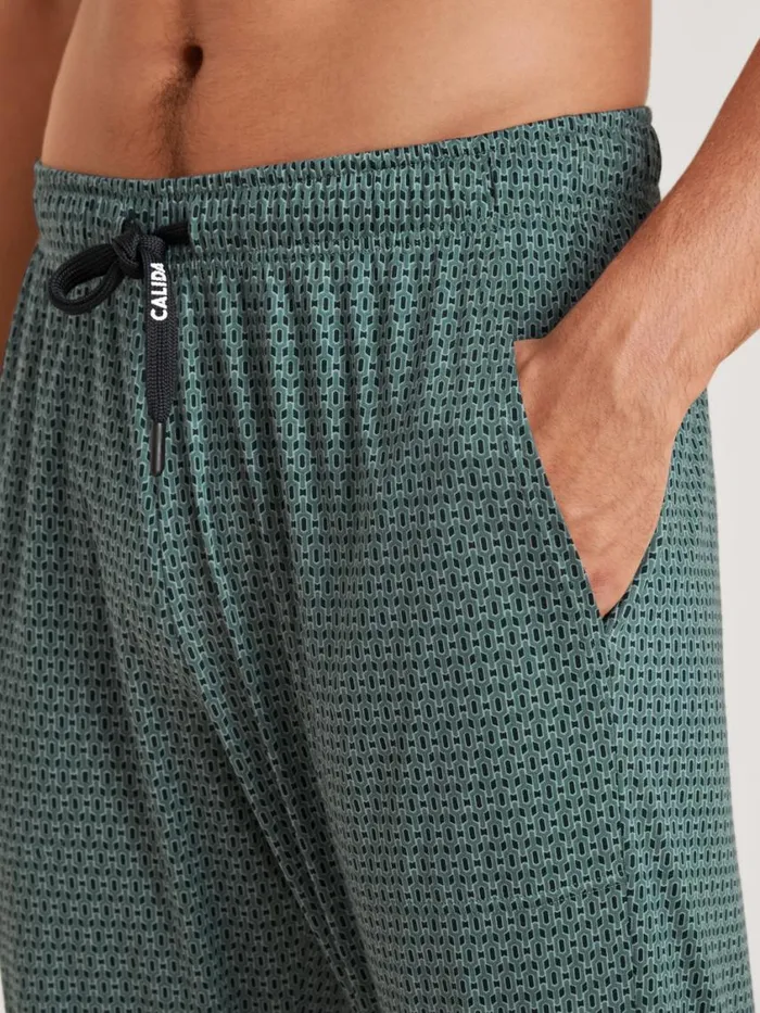 CALIDA Pyjama Pants Men Pants Dark Glen