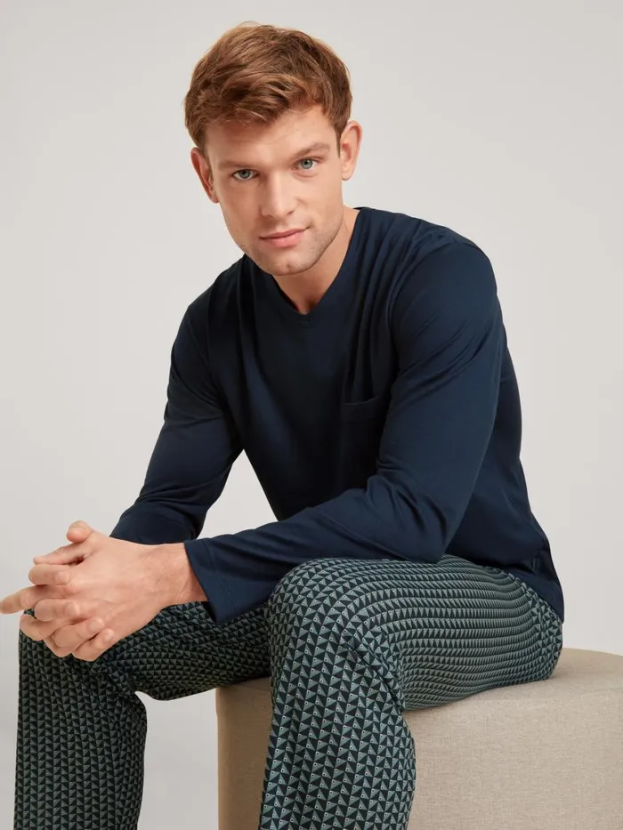 CALIDA Pyjamas Men Pyjama Dark Sapphire
