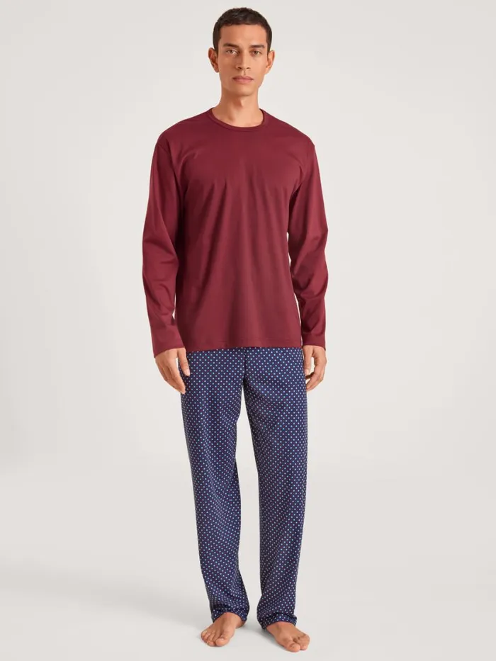CALIDA Pyjamas Men Pyjama Mars Red