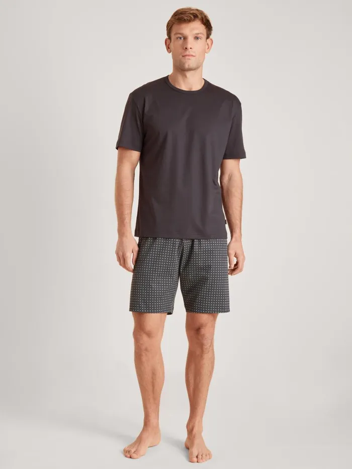 CALIDA Pyjamas Men Short Pyjama Shale Grey