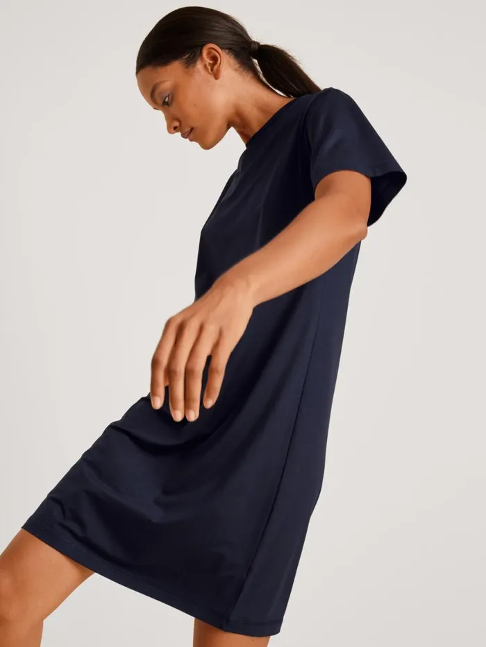 CALIDA Show All Women Nightdress Dark Lapis Blue