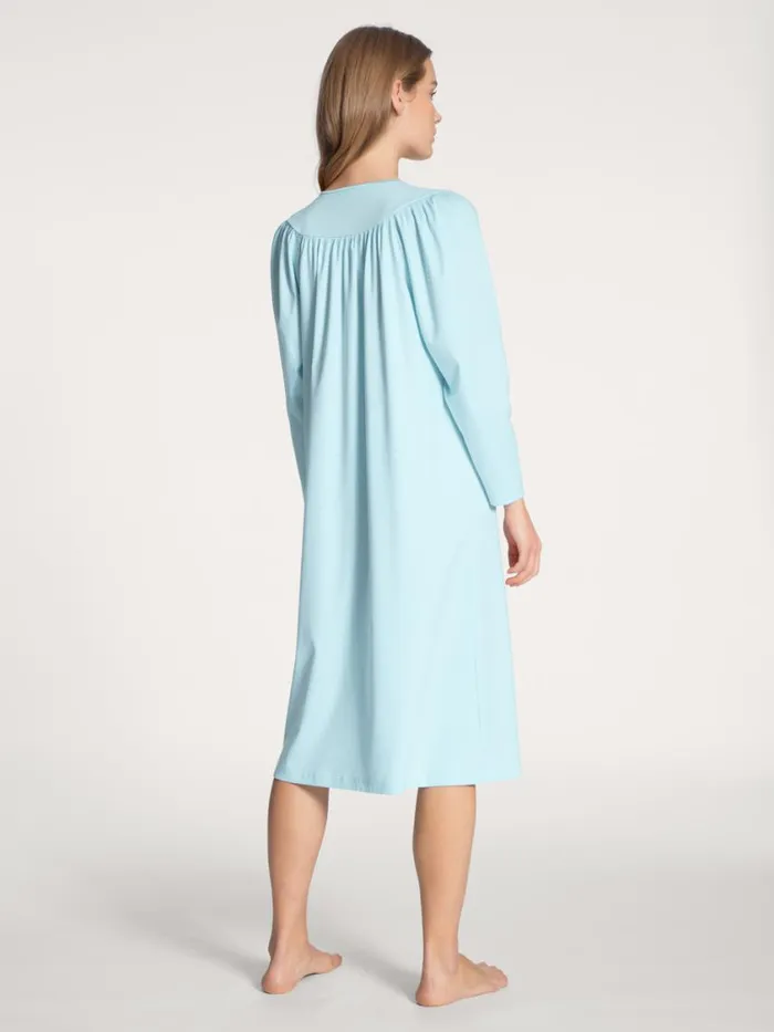 CALIDA Show All Women Nightdress Length 110 Cm Hellblau