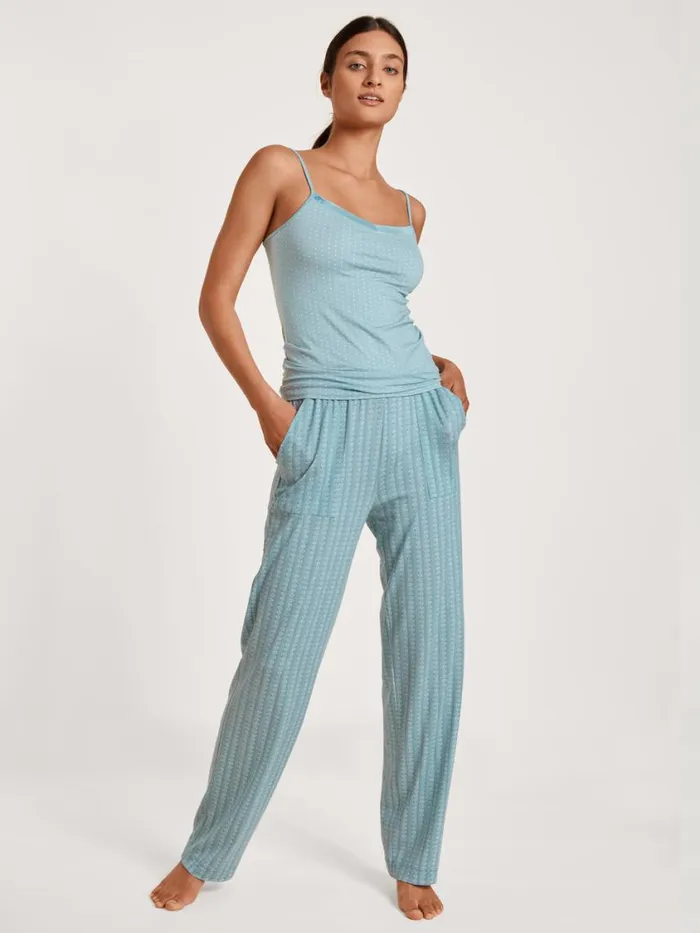 CALIDA Show All Women Pants Blue Satin