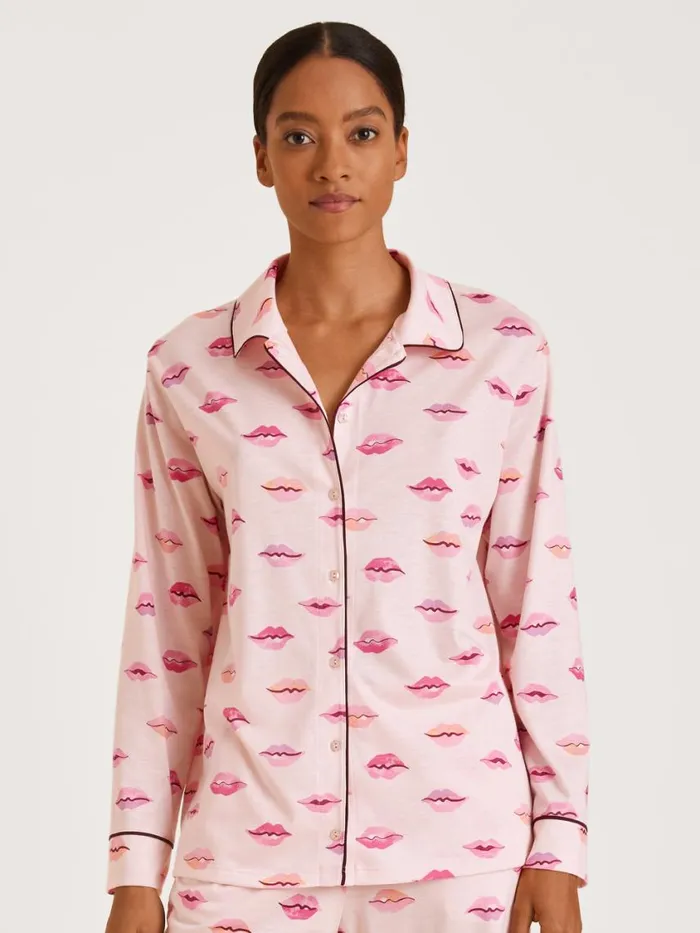 CALIDA Show All Women Shirt Long Sleeve Pearl Blush
