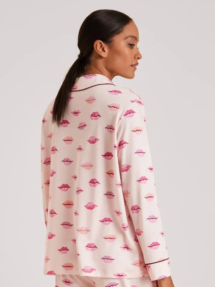 CALIDA Show All Women Shirt Long Sleeve Pearl Blush