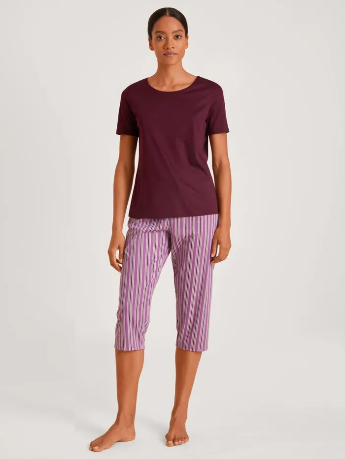 CALIDA Show All Women Shirt Short Sleeve English Red