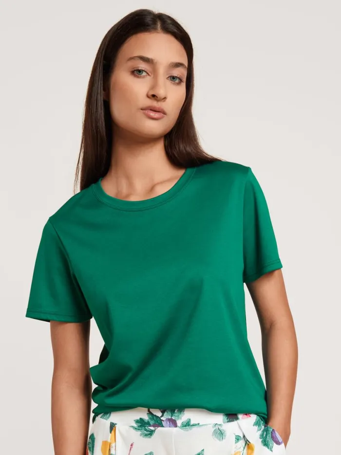 CALIDA Show All Women Shirt Short Sleeve Nevada Green