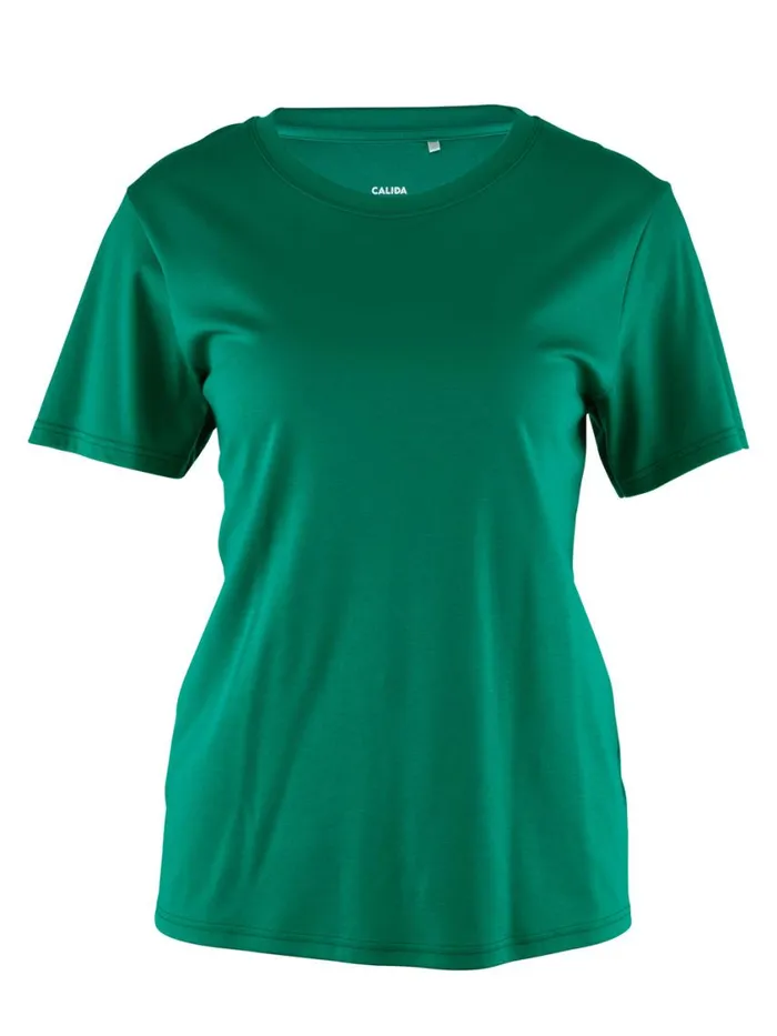 CALIDA Show All Women Shirt Short Sleeve Nevada Green