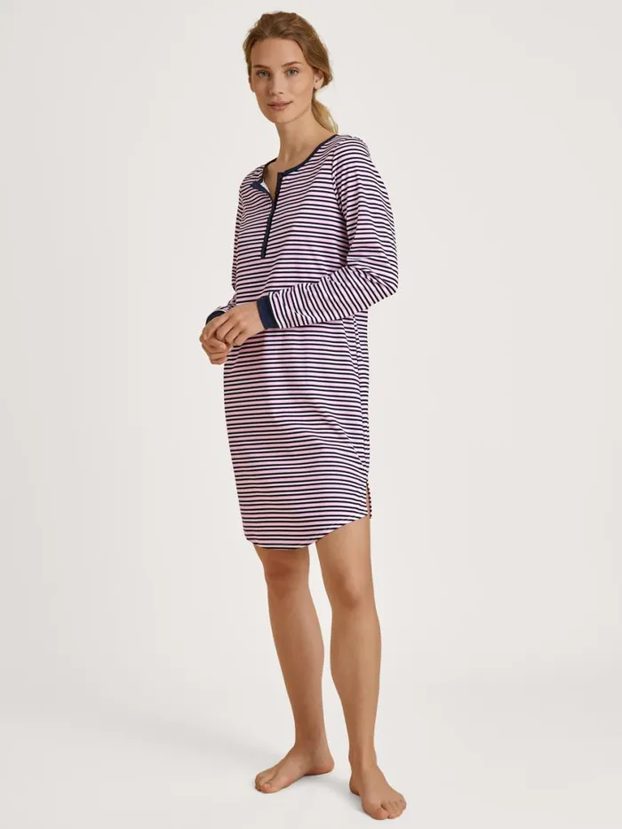 CALIDA Show All Women Sleepshirt Length 95cm Dark Blue