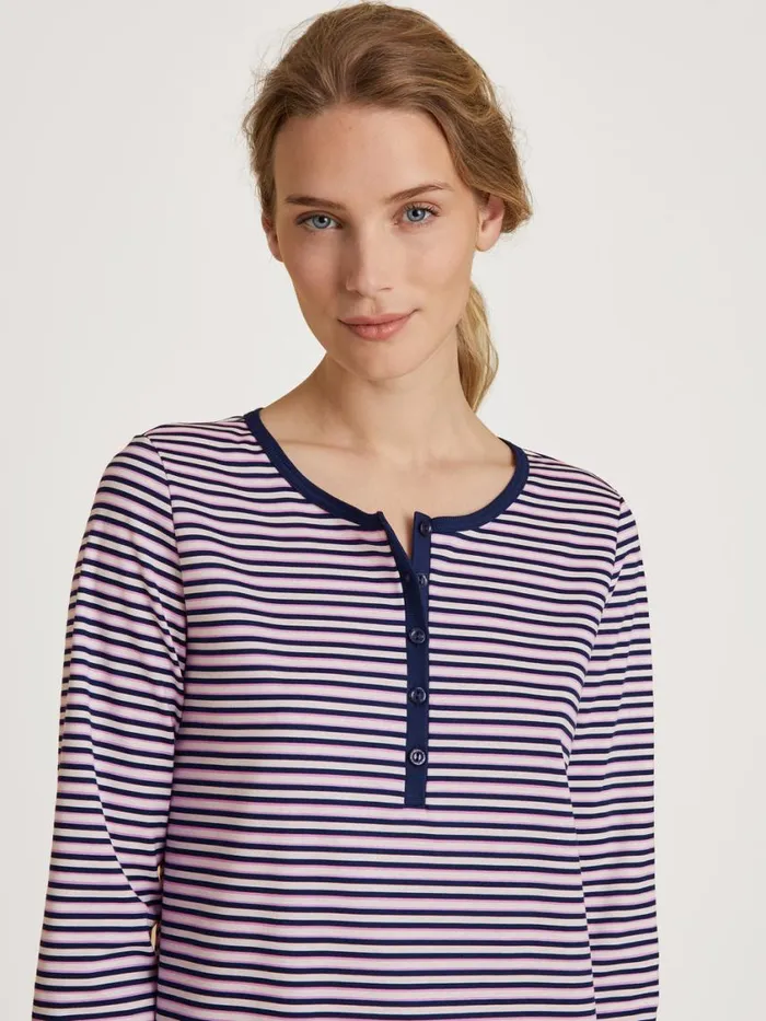 CALIDA Show All Women Sleepshirt Length 95cm Dark Blue