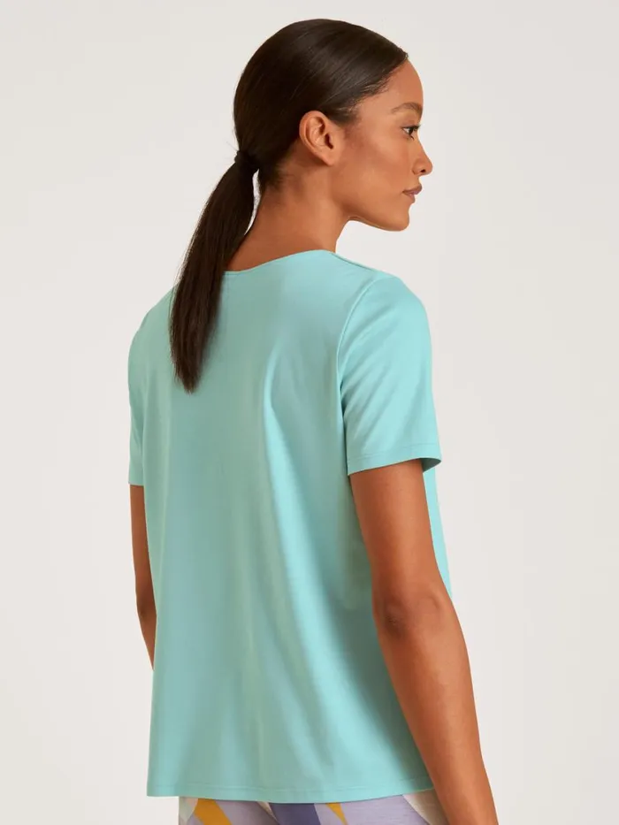 CALIDA Show All Women Vshirt Pastel Turqoise